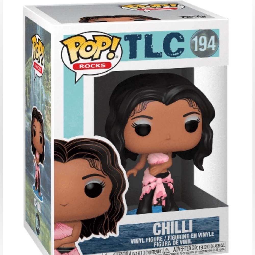 TLC chilli funko pop waterfall